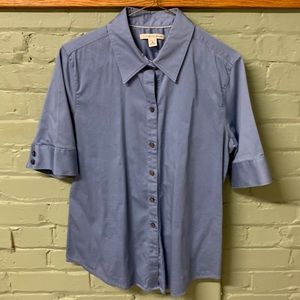 Women’s size 12 Banana Republic fitted dress shirt